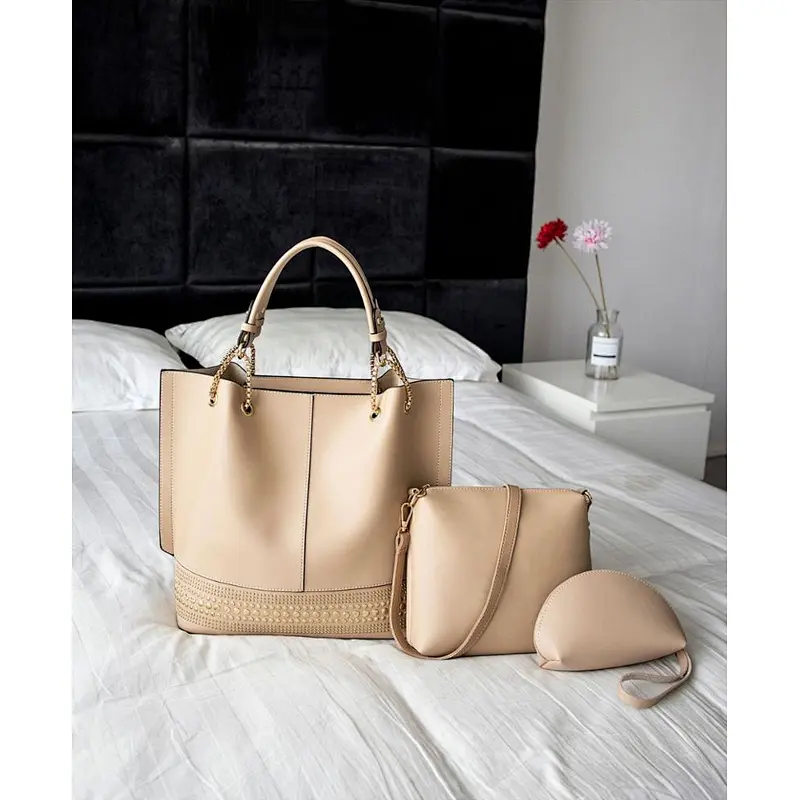 3pcs/set jelly handbag purse fashion and tote Suitable for parties
