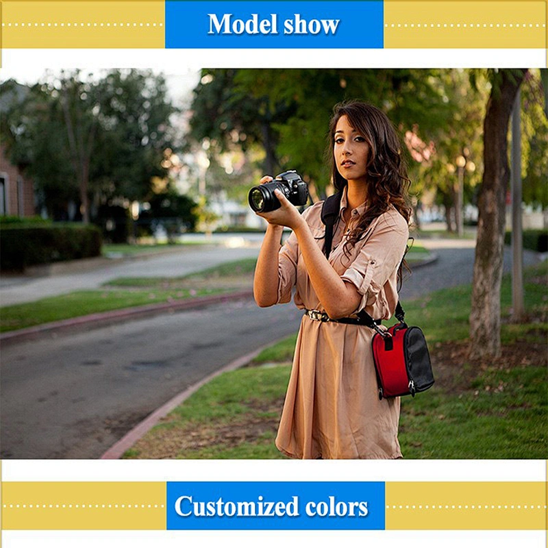 Best seller Waterproof fashion cheap lightweight colourful photo camera bag for travel