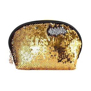 Factory Direct Sale Multifunction Glitter Sequin Makeup Storage Clutch bag Customized Cosmetic Bag