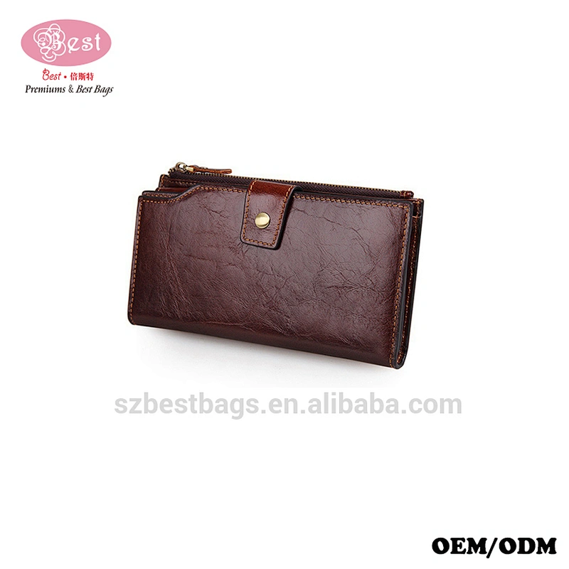 Fashion Style Men's RFID Blocking Slim Leather Card Holder Wallet