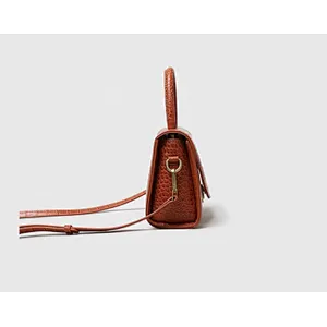 Large capacity multifunction Lady's leather shoulder bag