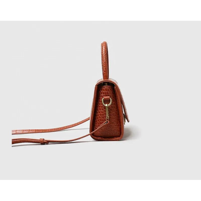 Large capacity multifunction Lady's leather shoulder bag