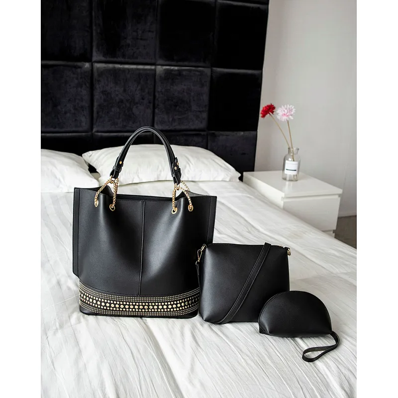 3pcs/set jelly handbag purse fashion and tote Suitable for parties