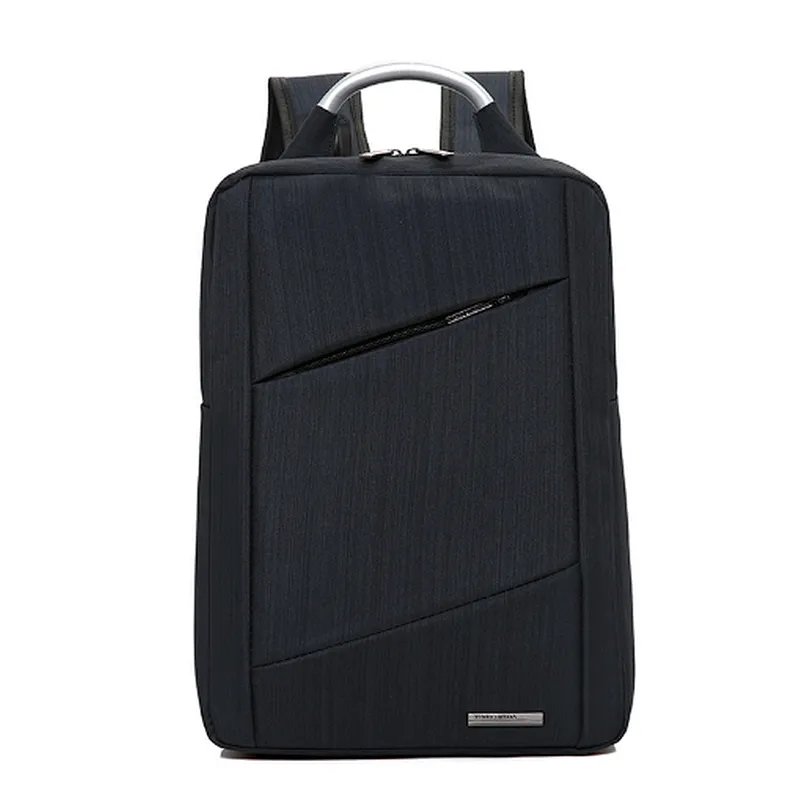Vintage waterproof multifunction 12.5 inch nylon laptop backpack computer bag for men