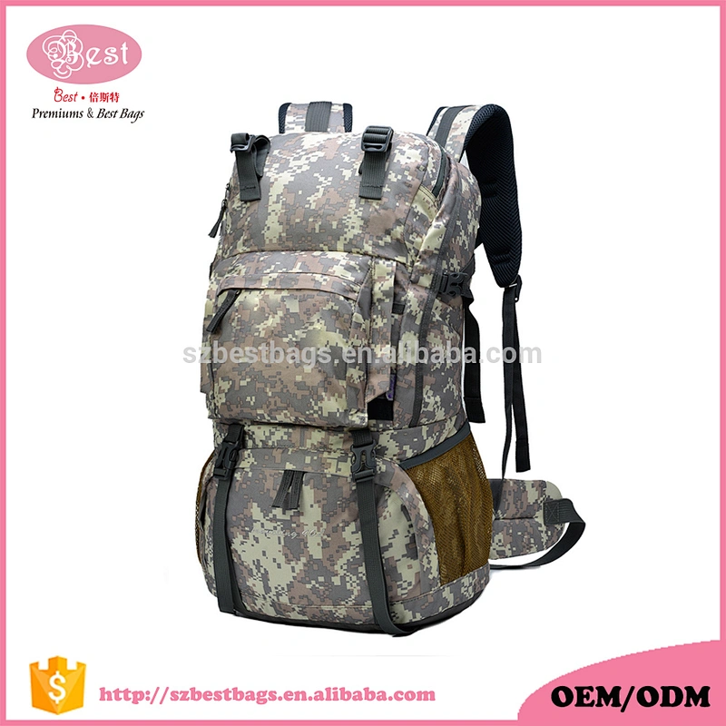 Super high quality durable custom handmade travel tactical backpack hunting backpack