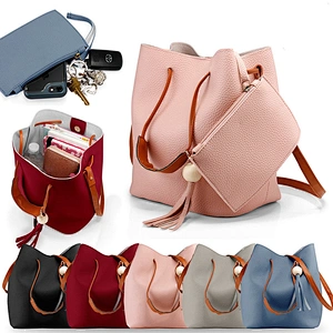 New Ladies Bags and Purses Cross Body Shoulder Tote Bag PU Leather Handbags for Women