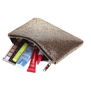 Sequins cosmetic bags professional oem zip Evening Bag