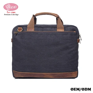 Men's Canvas Handbags Briefcase Messenger Bag Laptop Bag
