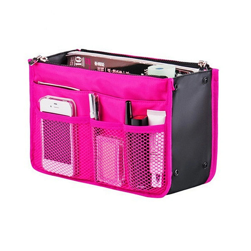 Wholesale Custom trolley bags acrylic makeup organizer cosmetic bag