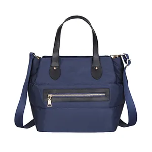 Wholesale designer waterproof little baby diaper nappy changing bag with shoulder strap