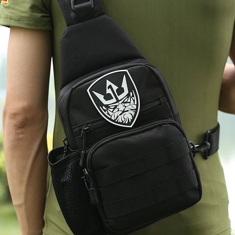 waterproof military tactical camouflage cycling musette messenger shoulder bag