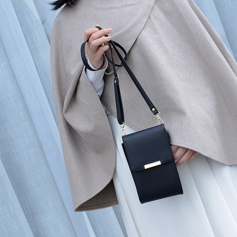 2019 New Cross-body Bag Multi-purpose Wallet Mini Vertical Mobile Phone Bags