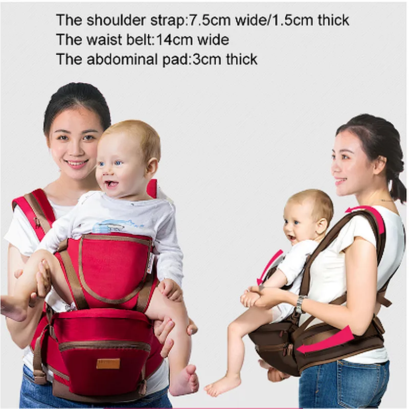 Custom good fashion baby travel system hipseat baby carrier belt infant carrier