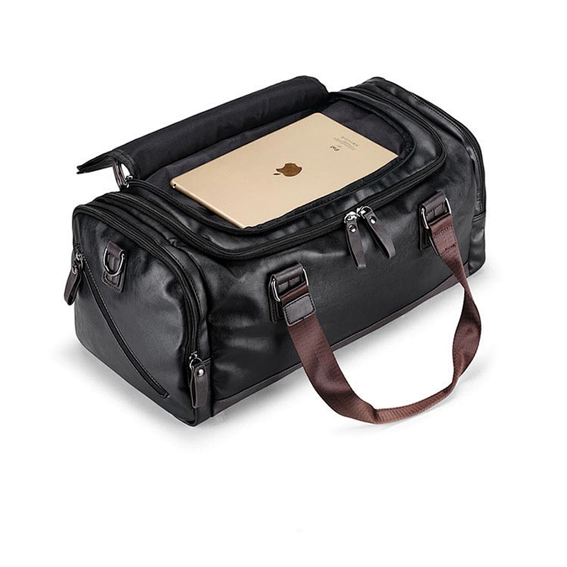 Fashionable waterproof large capacity men's single shoulder bag weekender travel bag sports bag for travel or outdoor sports