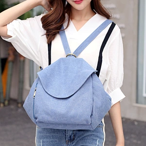 Women Backpack Waterproof Anti-theft Lightweight canvas Shoulder Bag Travel Backpack