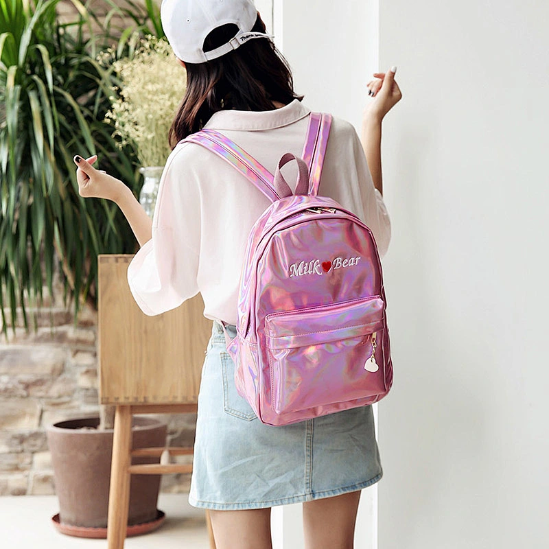 Fashion backpack girls school young girl With OEM service