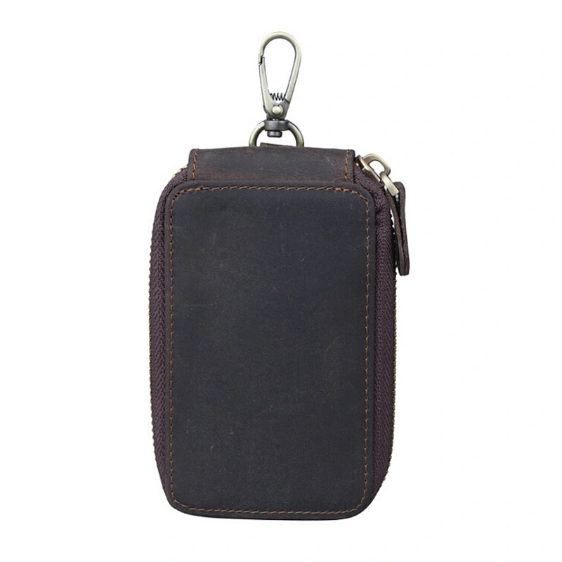 Universal Vehicle Car Smart Key Case Remote Fob Case Holder Keychain Ring Case Bag