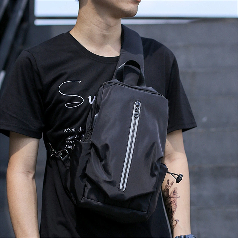 USB Charging Crossbody Chest Travel Satchels for teenagers