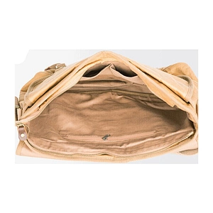 Outdoor Dailay Leisure Messenger Bag Large Capacity Canvas Satchel Rigid Men Riding Shoulder Bag