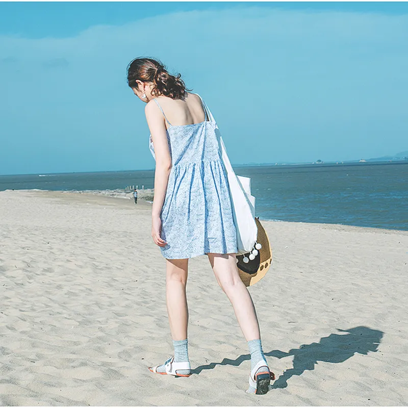 Wholesale cheap reusable women white plain cotton beach shopping bag for sale