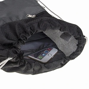 Summer new outdoor shoulder team sport bag mesh sport bag sport gym bag with shoes compartment