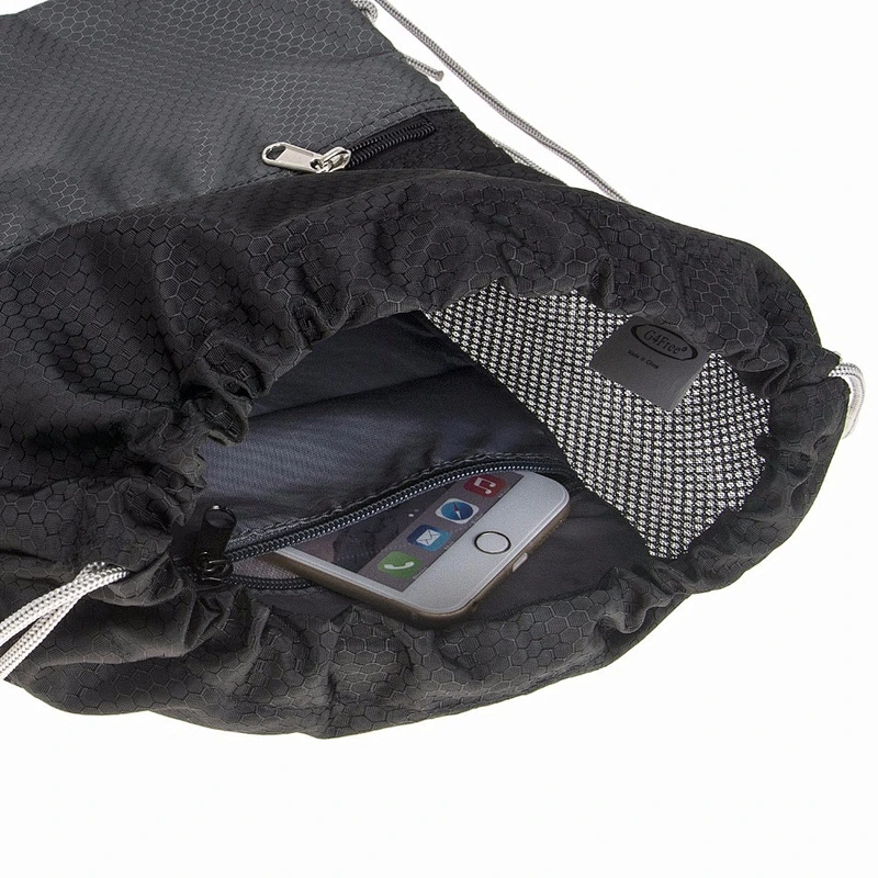 Summer new outdoor shoulder team sport bag mesh sport bag sport gym bag with shoes compartment