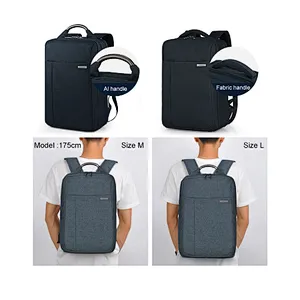Trendy waterproof school knapsack polyester laptop bag backpack for teenager