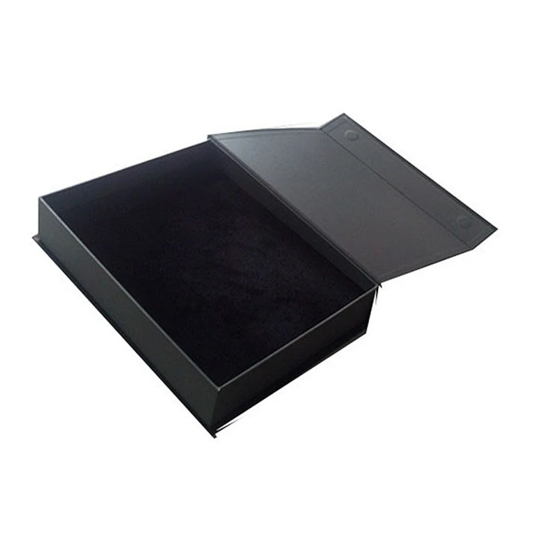 Custom logo printed empty foldable magnetic packaging gift box from ...