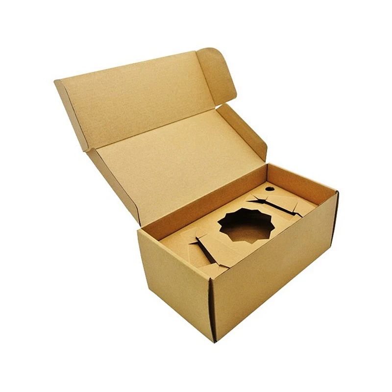 Full color printed logo corrugated paper shipping mailer box