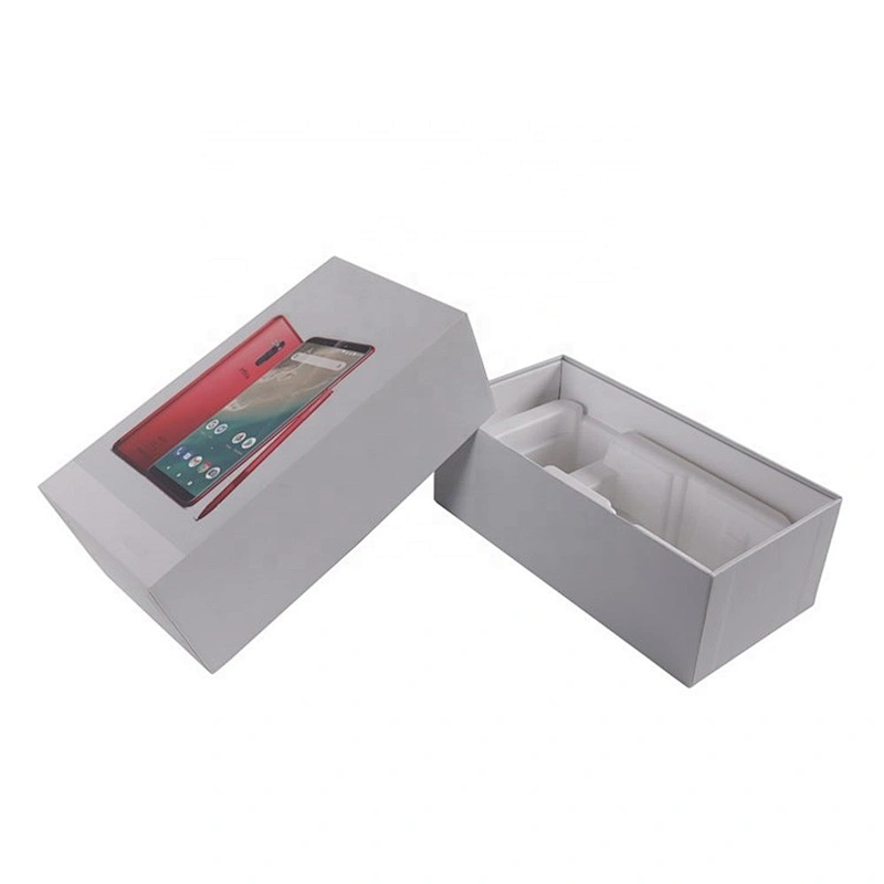 Cardboard Mobile Phone Case Packaging Gift Paper Box with insert