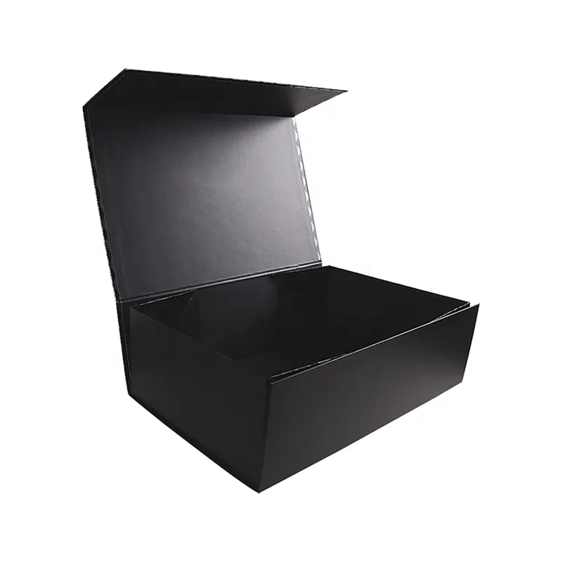 Flat Folding Gift Packaging Box With Magnetic Lid For Baby Clothes