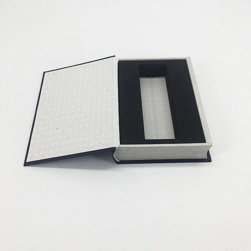 Creative book shaped cosmetic packing box