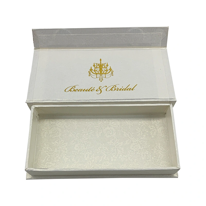 Magnetic private label eyelash packaging box custom black acrylic cosmetics