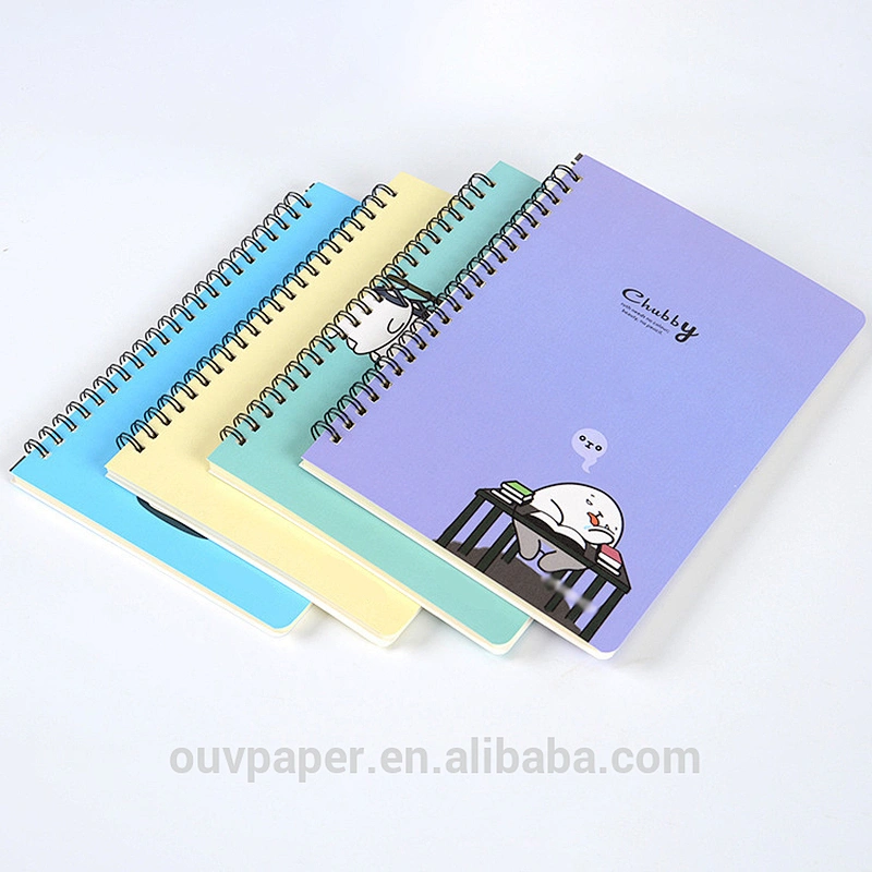 Wholesale School Children Cute Customized Thick A4/A5 Spiral Notebook