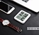 Ultrathin liquid crystal digital thermometer and hygrometer digital thermo-hygrometer