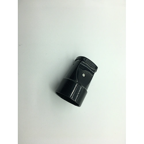 Electric plug socket without earth contact