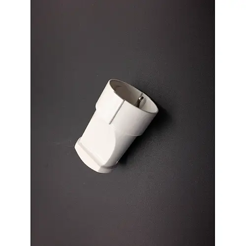 Electric plug socket with earth contact