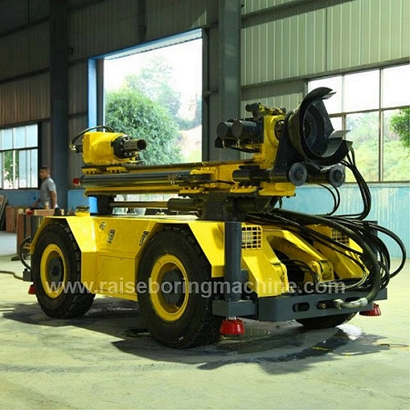 76 - 165mm Dia Underground Down The Hole Drill Rig Load - Sensing Hydraulic System