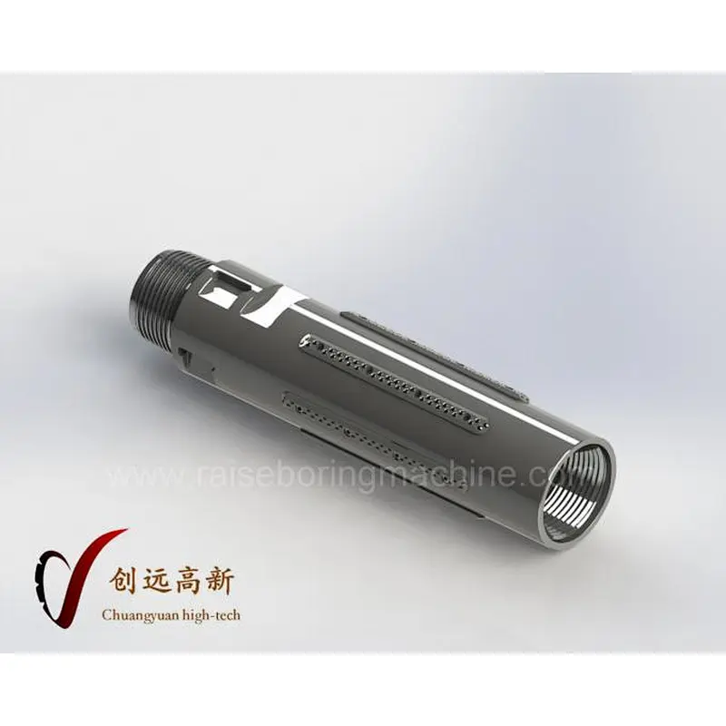 Carbon Steel Raise Boring Stabilizer Rod 256mm 284mm Size For Pilot Accuracy
