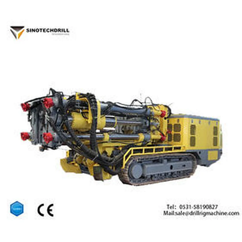 Optimum Mobility Boxhole Boring Rig Machine , Raise Boring Drill With Max 670mm Diameter