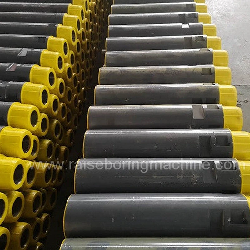 1100Mpa Extension Strength Raise Boring Drill Rod 1m / 1.524m With Thead Protector