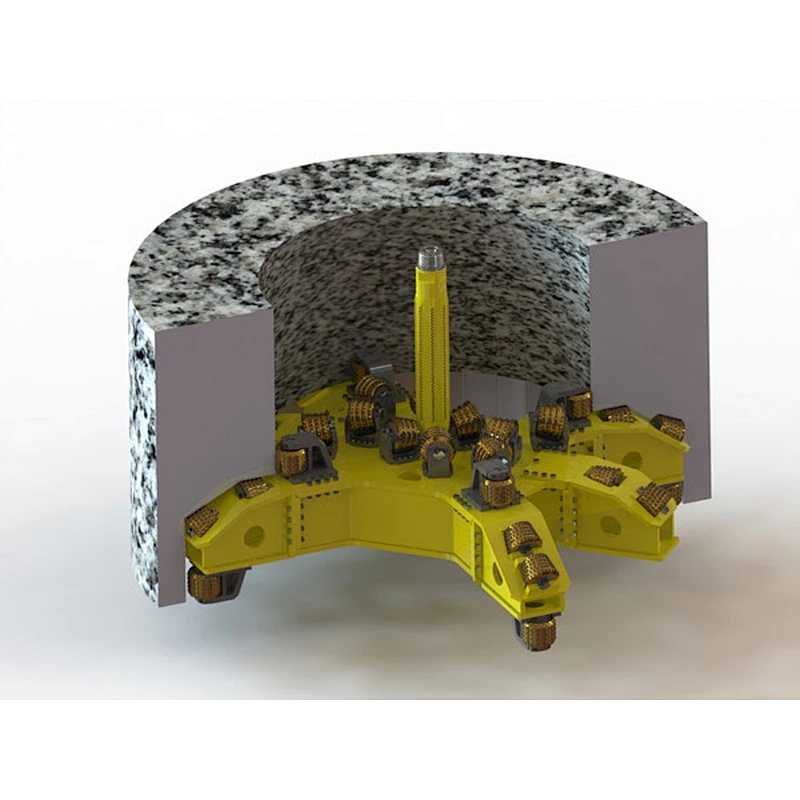Modular Structure Raise Boring Reamers Easy To Change Coupling Structure