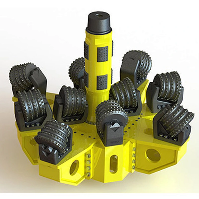Modular Structure Raise Boring Reamers Easy To Change Coupling Structure