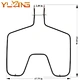 Replaceable Wb44t10010 Oven Heating Element