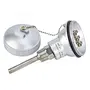 PT100 RTD Sensor 50/100/200mm Temperature Sensor Probe 1/2" NPT Thread Thermocouple