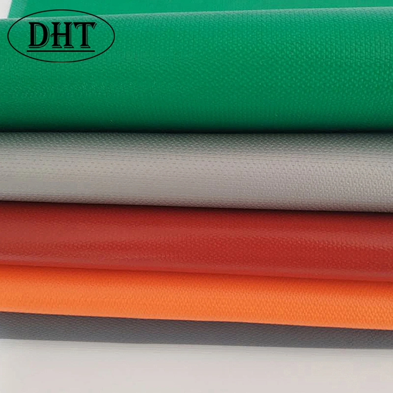 Colored Silicone 1 Side Coating Fiberglass Fabric Heat Insulation 15oz ...