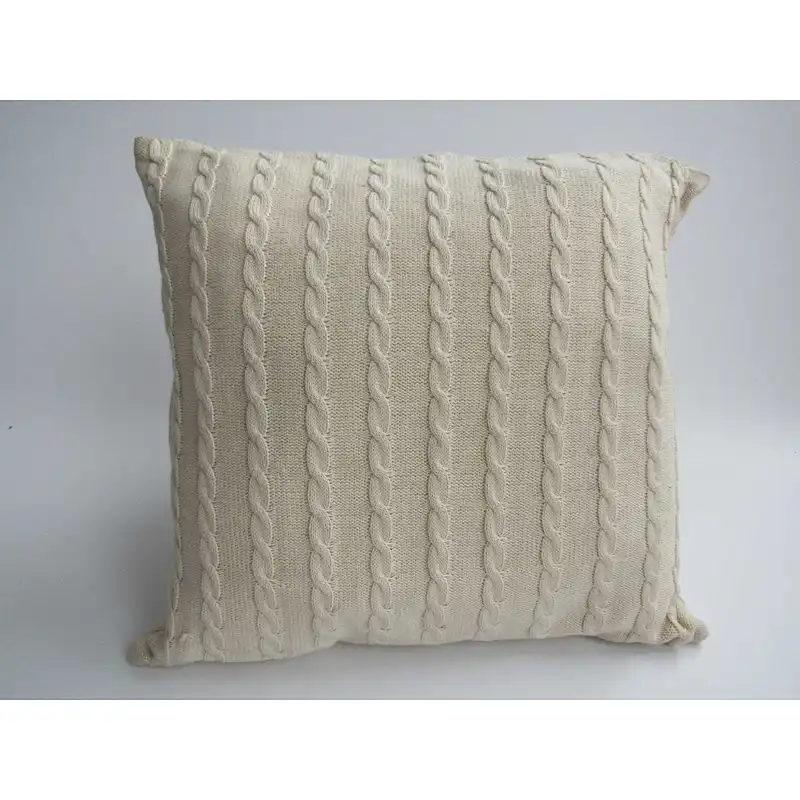 China cable  knit  cushion