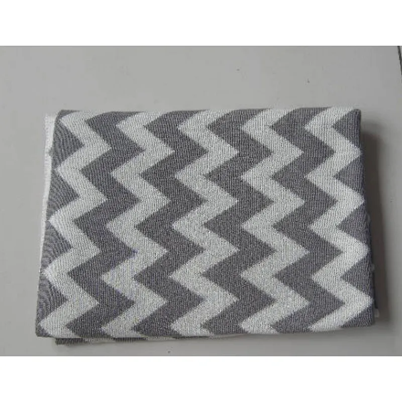 Wholesale 100% Cotton Solid Color Knitted ECO-Friendly Baby Blanket