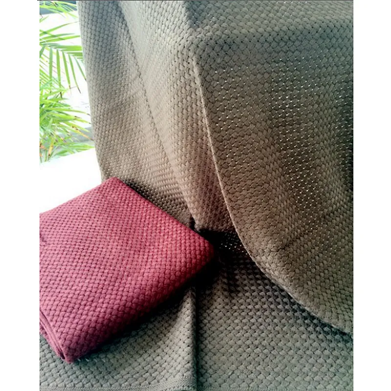 New pattern knitted blanket