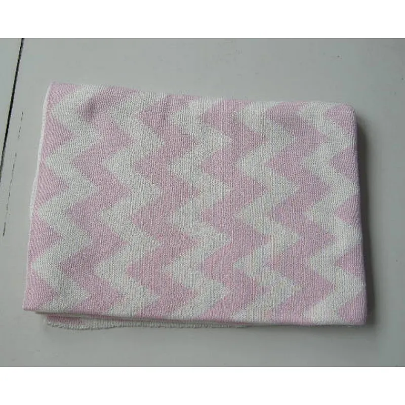Wholesale 100% Cotton Solid Color Knitted ECO-Friendly Baby Blanket